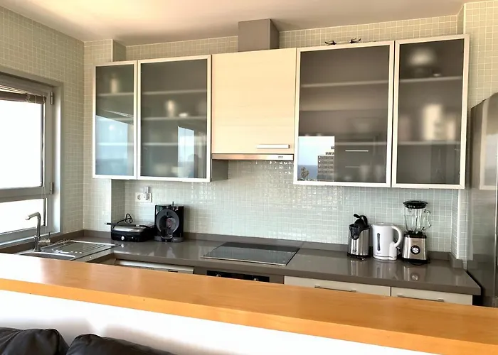 דירה Beachfront Penthouse By Vv Canary Ocean Homes אל מדאנו